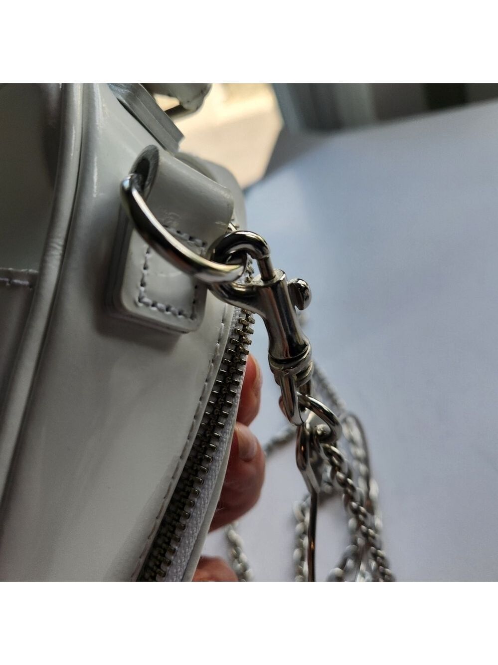 Junya Watanabe white patent leather bag BNWOT - Picture 11 of 14
